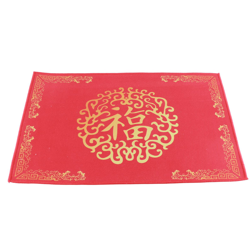 New Year Red Chinese Floor Mat Door Mat Indoor Doormat