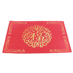 New Year Red Chinese Floor Mat Door Mat Indoor Doormat