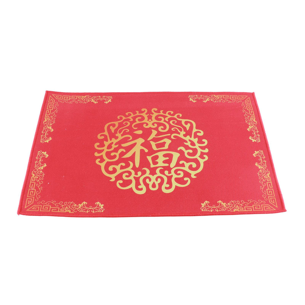 New Year Red Chinese Floor Mat Door Mat Indoor Doormat