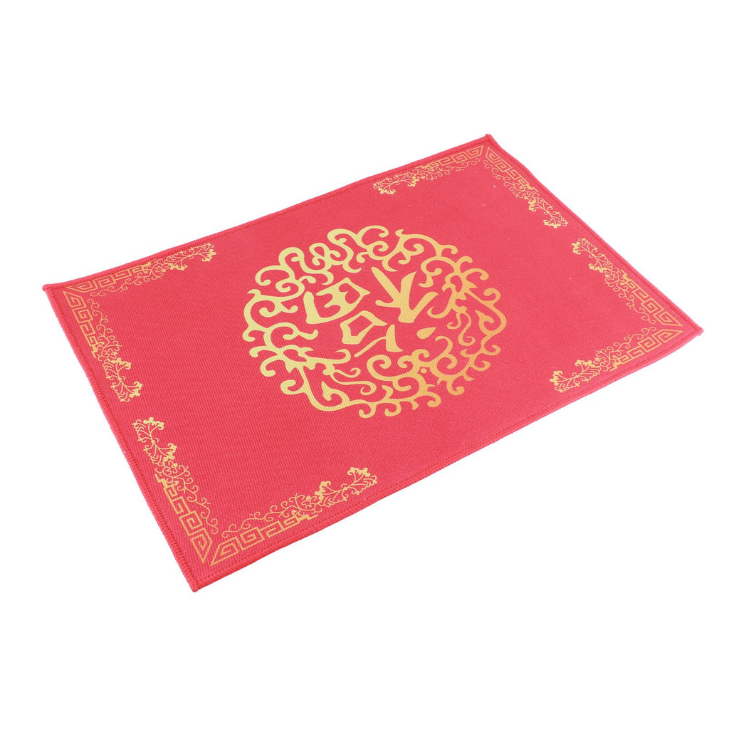 New Year Red Chinese Floor Mat Door Mat Indoor Doormat