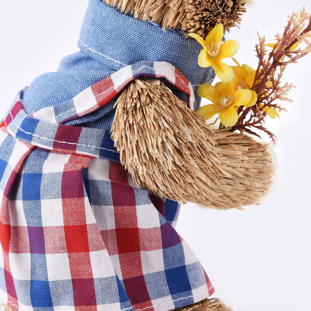 Cattail Eco Friendly Bright Colors Lifelike Durable Easter Bunny Figurine