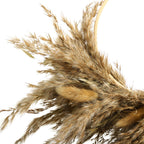 Pampas Grass Wreath Lovely Fluffy Full Wall Wreaths for Living Room Bedroom Study