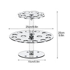 Acrylic Ice Cream Cone Bracket Popcorn Cone Display Rack