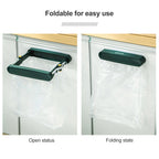 Foldable Plastic Bag Stand for Trash Can Stand Wall Mounted Garbage Bag Stand