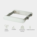 Foldable Plastic Bag Stand for Trash Can Stand Wall Mounted Garbage Bag Stand