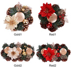 Christmas Decorations Candlesticks Christmas Table Centerpiece
