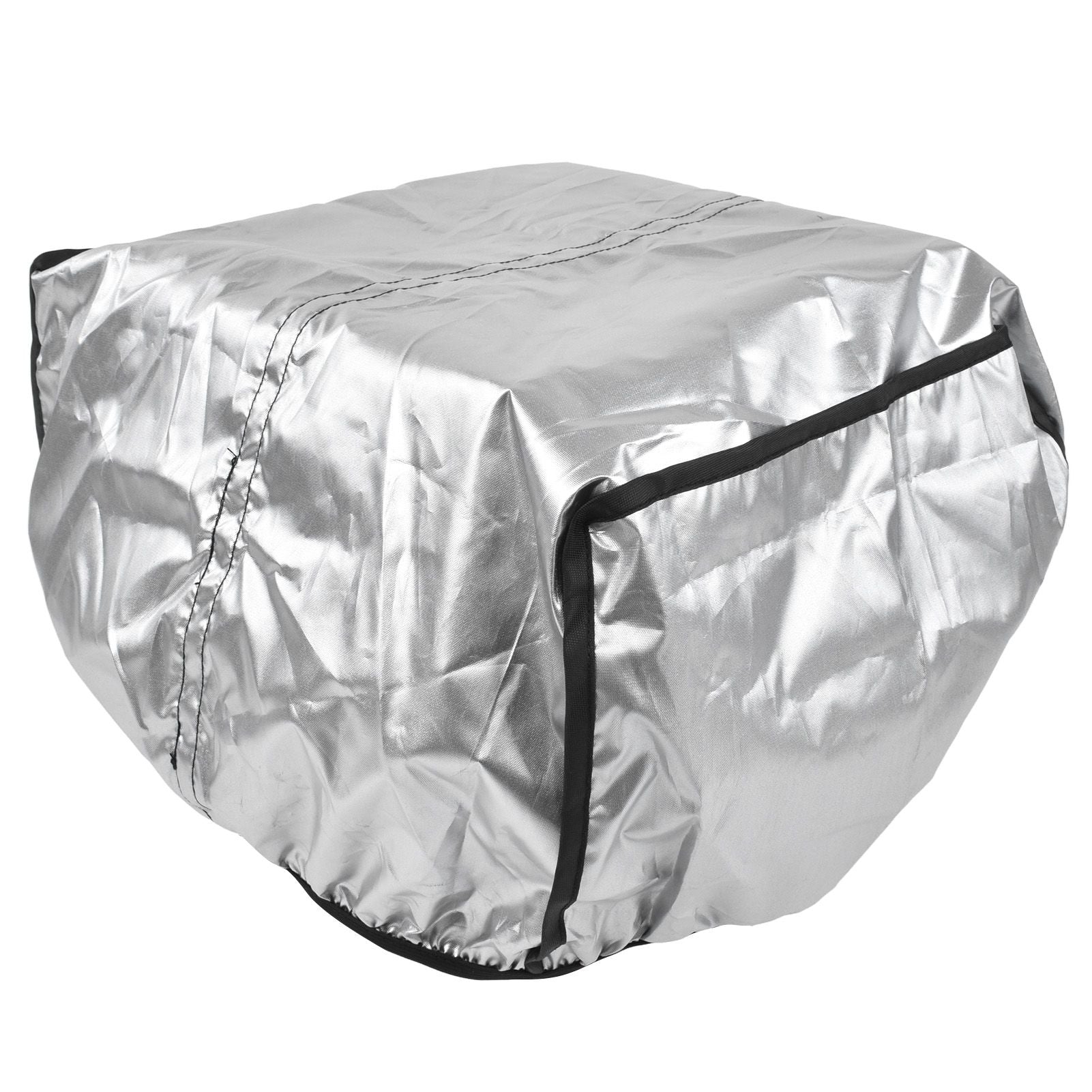 Bike Basket Cover Black Snow Defence Waterproof Dustproof Lightweight Reflect Light Bike Basket Liner