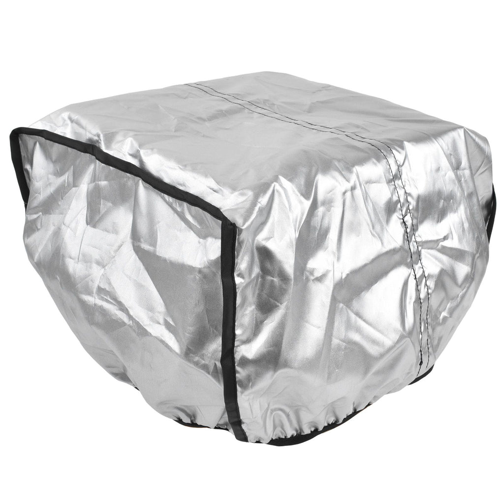 Bike Basket Cover Black Snow Defence Waterproof Dustproof Lightweight Reflect Light Bike Basket Liner