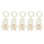 25pcs Livestock Fixed Pulley Plastic Greenhouse Pulley Accessories for Most Chicken Houses Farm