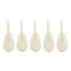 25pcs Livestock Fixed Pulley Plastic Greenhouse Pulley Accessories for Most Chicken Houses Farm