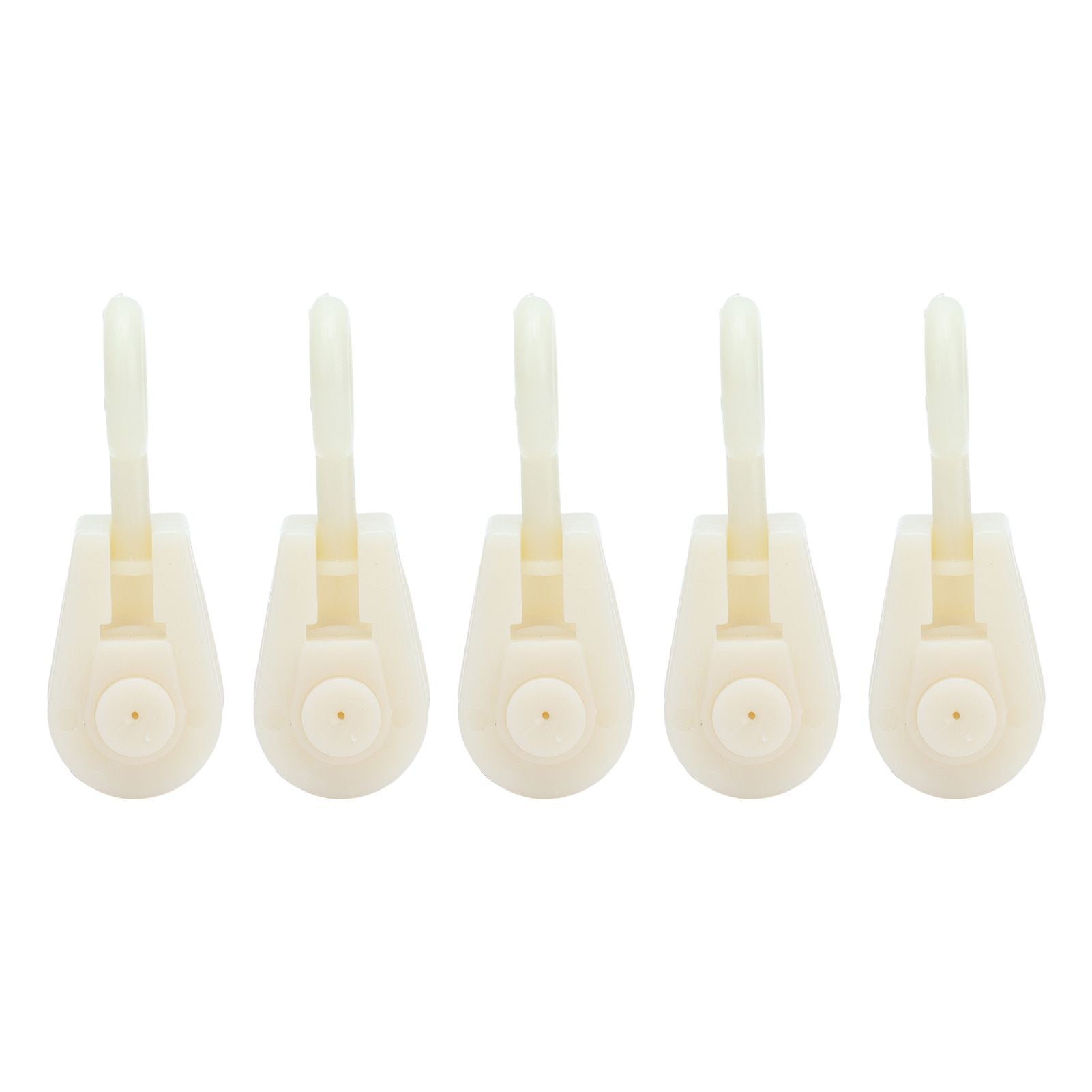 25pcs Livestock Fixed Pulley Plastic Greenhouse Pulley Accessories for Most Chicken Houses Farm