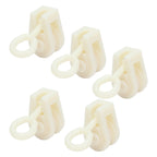 25pcs Livestock Fixed Pulley Plastic Greenhouse Pulley Accessories for Most Chicken Houses Farm