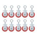 10pcs Waterline Fixed Pulley Medium Metal Automatic Poultry Products for Livestock Farm Chicken House