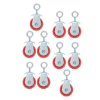 10pcs Waterline Fixed Pulley Medium Metal Automatic Poultry Products for Livestock Farm Chicken House