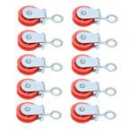 10pcs Waterline Fixed Pulley Medium Metal Automatic Poultry Products for Livestock Farm Chicken House