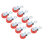 10pcs Waterline Fixed Pulley Medium Metal Automatic Poultry Products for Livestock Farm Chicken House