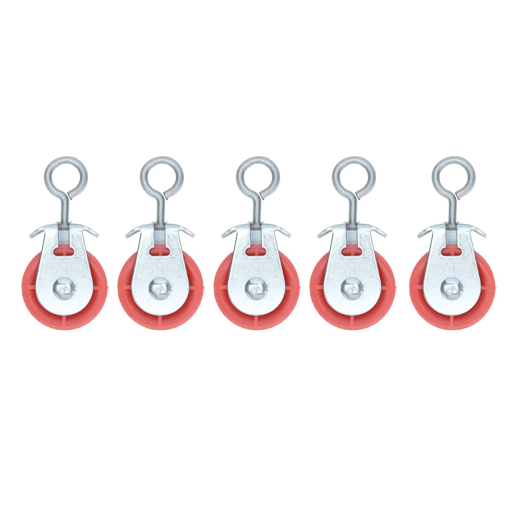 10pcs Waterline Fixed Pulley Medium Metal Automatic Poultry Products for Livestock Farm Chicken House