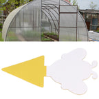 50Pcs Fungus Gnat Killer Effectively Catch Insects Strong Stickiness Easy to Use Insect Catching Board for GreenhouseBee