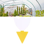 50Pcs Fungus Gnat Killer Effectively Catch Insects Strong Stickiness Easy to Use Insect Catching Board for GreenhouseTulips