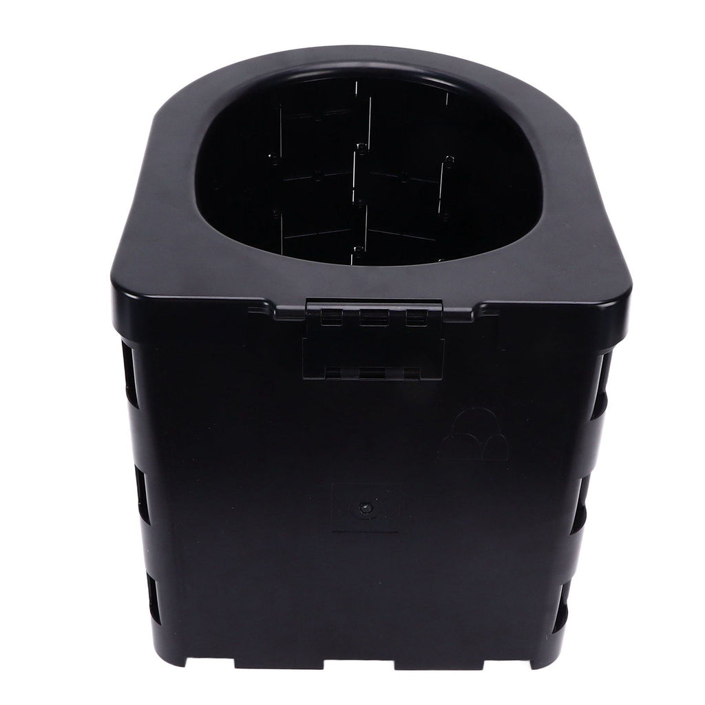 Car Folding Toilet 300 Catties Bearing Capacity Foldable Portable Comfortable Height Porta Potty for Camping TravellingOval