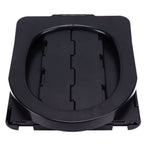 Car Folding Toilet 300 Catties Bearing Capacity Foldable Portable Comfortable Height Porta Potty for Camping TravellingOval