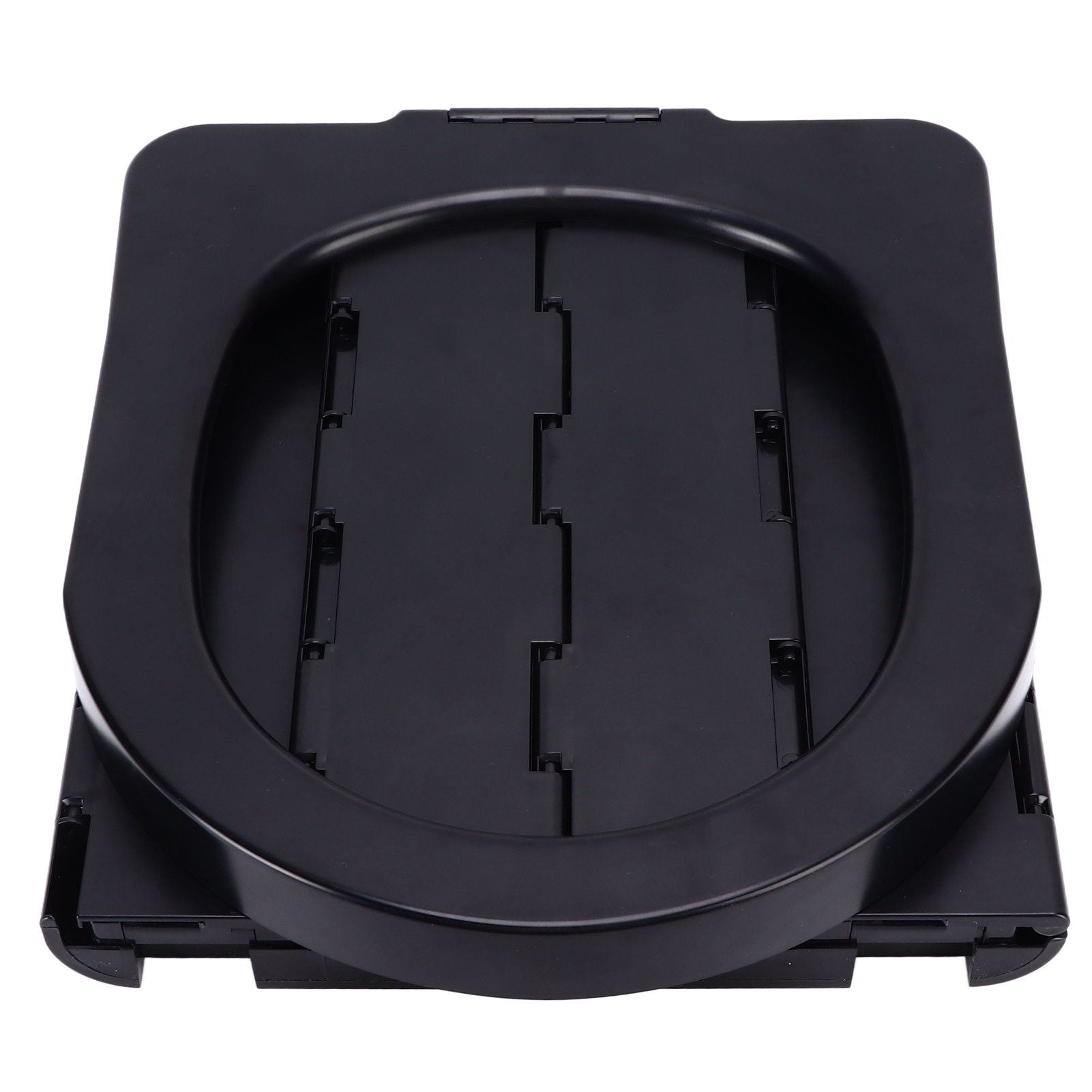 Car Folding Toilet 300 Catties Bearing Capacity Foldable Portable Comfortable Height Porta Potty for Camping TravellingOval