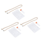 3Sets Saliva Sampling Rope Strong Practicability Complete Tools Soft Cotton Rope Swine Fever Detection Tool for Pigs