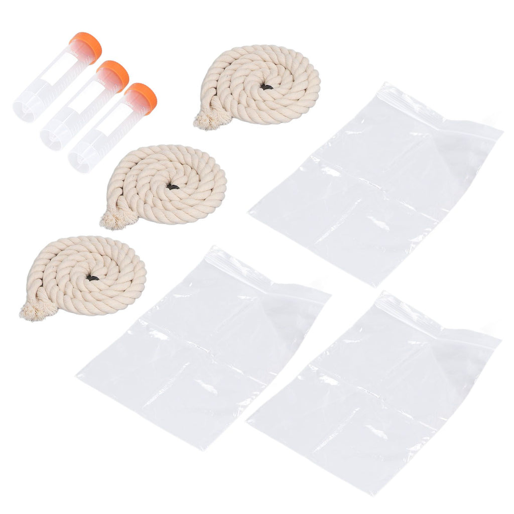 3Sets Saliva Sampling Rope Strong Practicability Complete Tools Soft Cotton Rope Swine Fever Detection Tool for Pigs