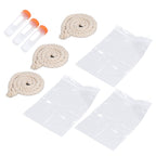 3Sets Saliva Sampling Rope Strong Practicability Complete Tools Soft Cotton Rope Swine Fever Detection Tool for Pigs