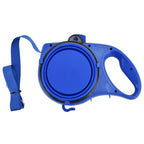 Pet Leash Multifunction Hollow Inside Multicolor Optional Lightweight Portable Small Dog LeashBlue
