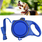 Pet Leash Multifunction Hollow Inside Multicolor Optional Lightweight Portable Small Dog LeashBlue
