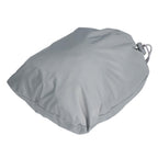 4PCS Car Rearview Mirror Protective Cover 190T Polyester Taffeta Faucet Frost Guard CoverGrey