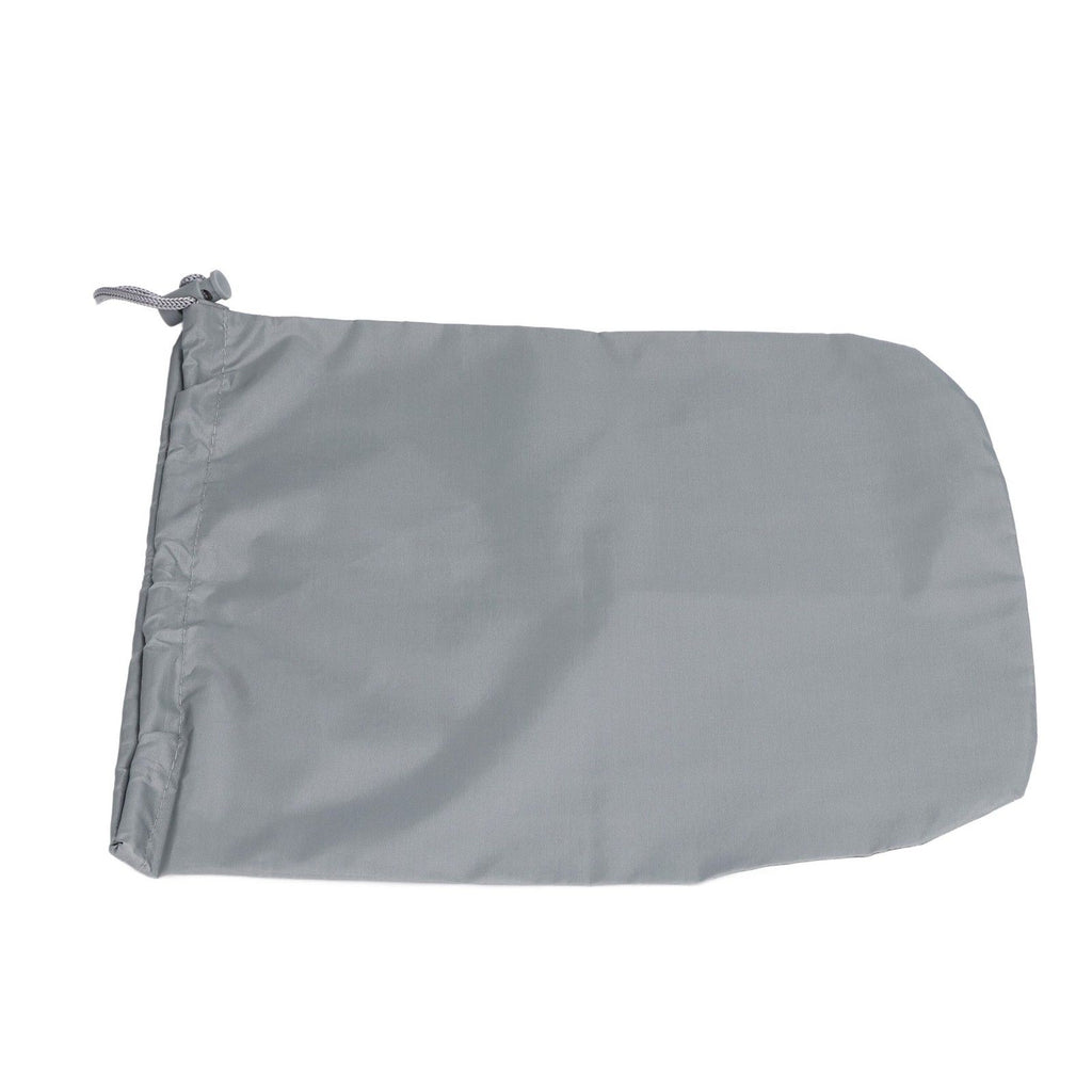 4PCS Car Rearview Mirror Protective Cover 190T Polyester Taffeta Faucet Frost Guard CoverGrey