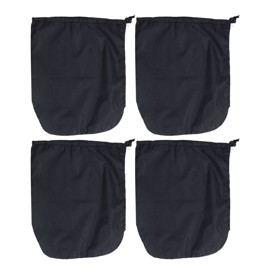4PCS Car Rearview Mirror Protective Cover 190T Polyester Taffeta Faucet Frost Guard CoverBlack