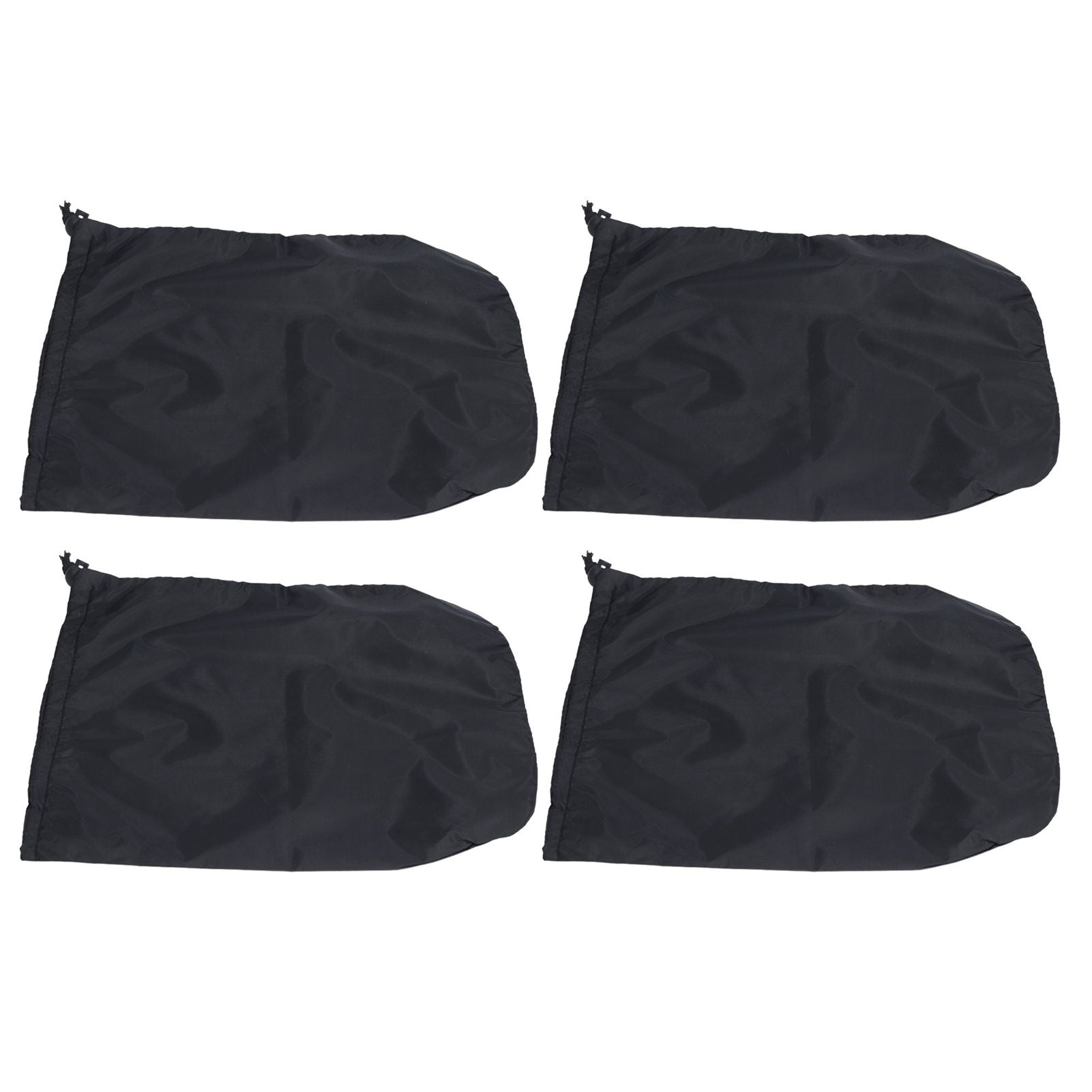 4PCS Car Rearview Mirror Protective Cover 190T Polyester Taffeta Faucet Frost Guard CoverBlack