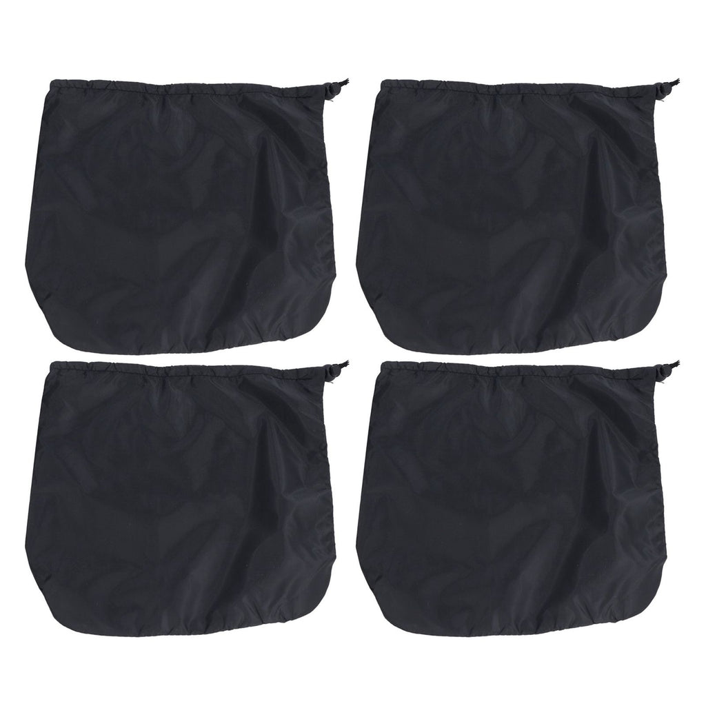 4PCS Car Rearview Mirror Protective Cover 190T Polyester Taffeta Faucet Frost Guard CoverBlack