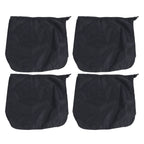 4PCS Car Rearview Mirror Protective Cover 190T Polyester Taffeta Faucet Frost Guard CoverBlack