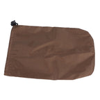 4PCS Car Rearview Mirror Protective Cover 190T Polyester Taffeta Faucet Frost Guard CoverBrown