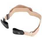 Buckle Free Stretch Belt Adjustable Japanese Lazy Invisible Traceless Belts for WomenKhaki