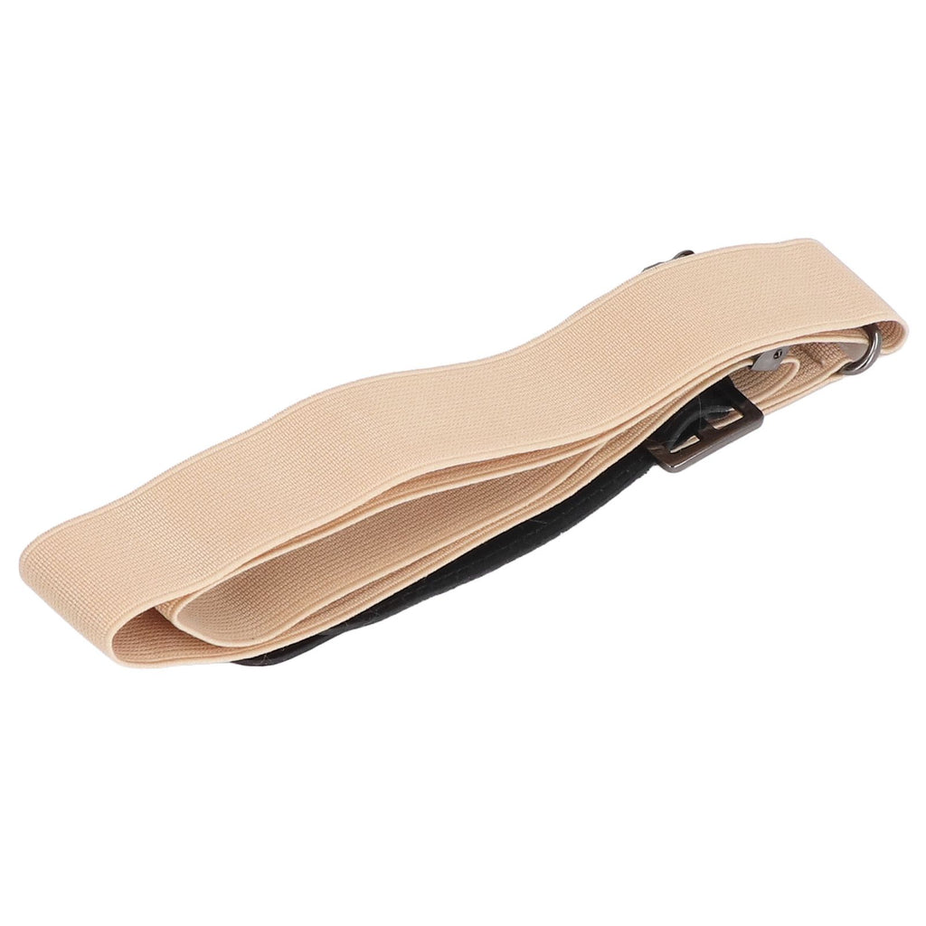 Buckle Free Stretch Belt Adjustable Japanese Lazy Invisible Traceless Belts for WomenKhaki