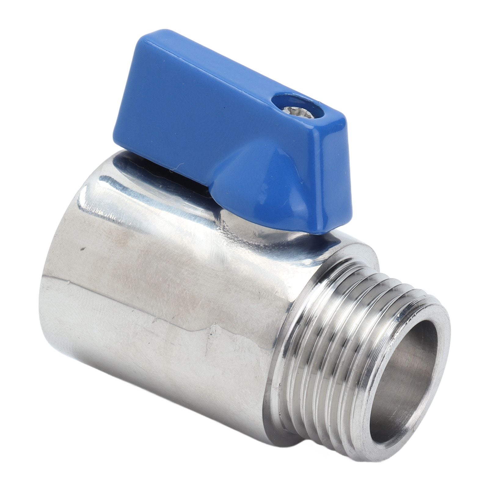 5/8 Inch BSP PN63 Mini Ball Valve 304 Stainless Steel Mini Sanitary Female To Male Ball Valve for Beer Homebrew Tap Head