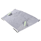 Windshield Cover Waterproof Snowproof Large Coverage Area Universal Windshield Protector with Reflective StripsGrey