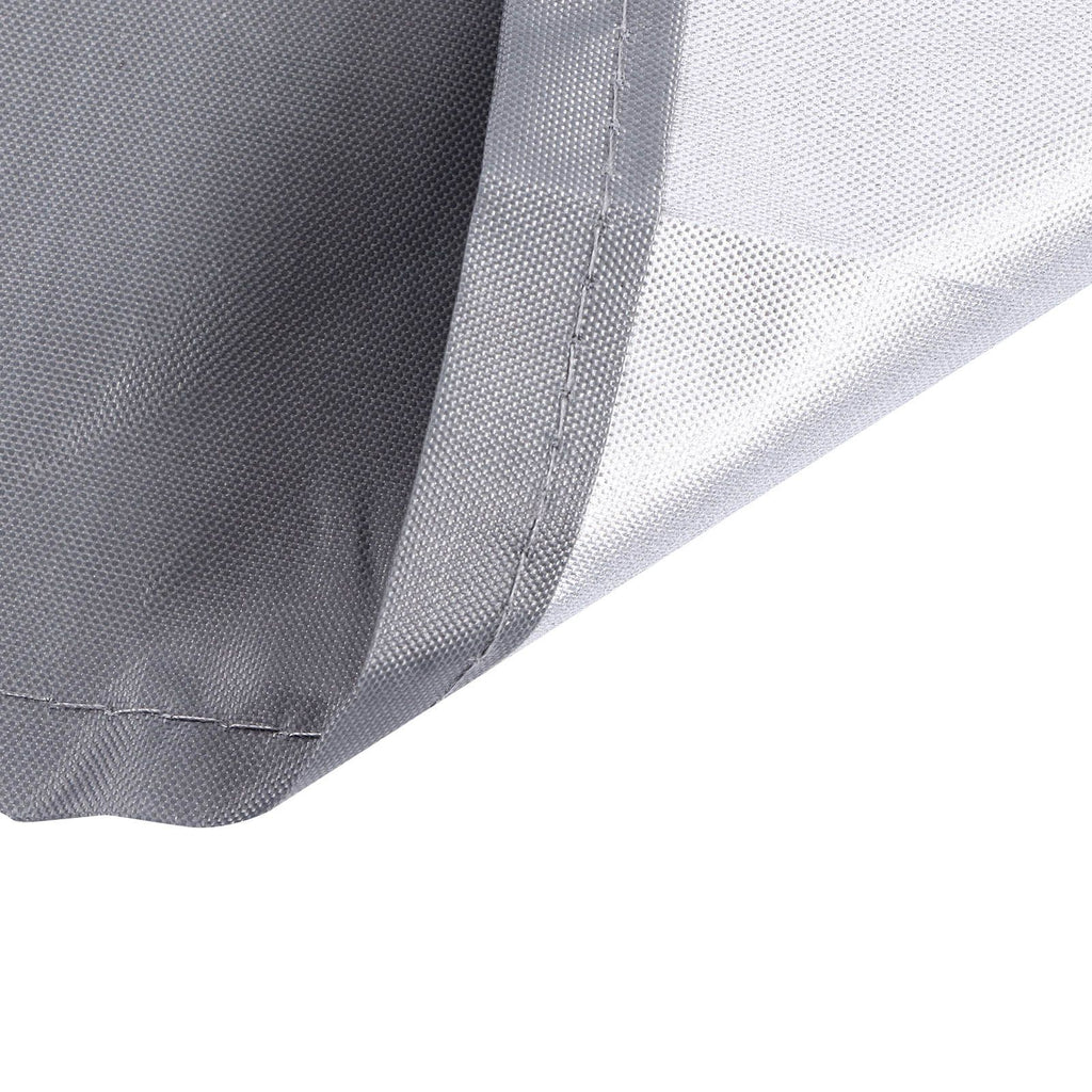 Windshield Cover Waterproof Snowproof Large Coverage Area Universal Windshield Protector with Reflective StripsGrey