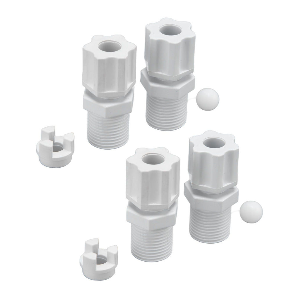 2Set Check Valve Inlet Fitting Adapter Assembly Swimming Pool Cleaning Accessories for HAYWARD CL200 CL220