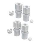 2Set Check Valve Inlet Fitting Adapter Assembly Swimming Pool Cleaning Accessories for HAYWARD CL200 CL220
