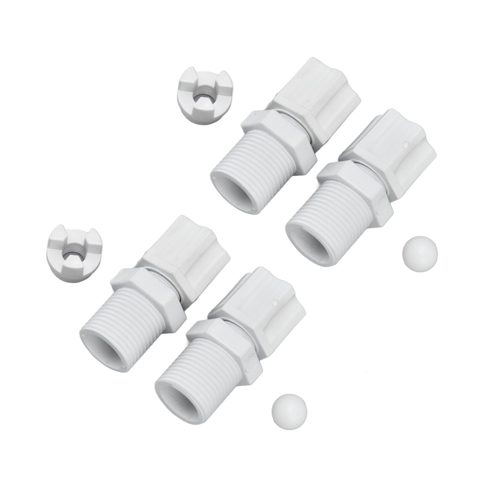 2Set Check Valve Inlet Fitting Adapter Assembly Swimming Pool Cleaning Accessories for HAYWARD CL200 CL220