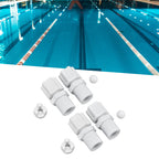 2Set Check Valve Inlet Fitting Adapter Assembly Swimming Pool Cleaning Accessories for HAYWARD CL200 CL220