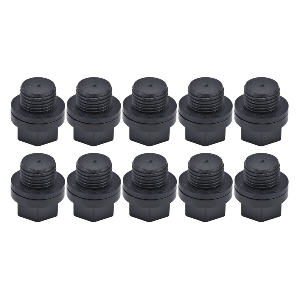 10PCS Drain Plug Fine Workmanship Simple Operation Rubber Material Small Volume 1/4in Swimming Pool Stopper