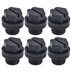 10PCS Drain Plug Fine Workmanship Simple Operation Rubber Material Small Volume 1/4in Swimming Pool Stopper