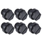 10PCS Drain Plug Fine Workmanship Simple Operation Rubber Material Small Volume 1/4in Swimming Pool Stopper